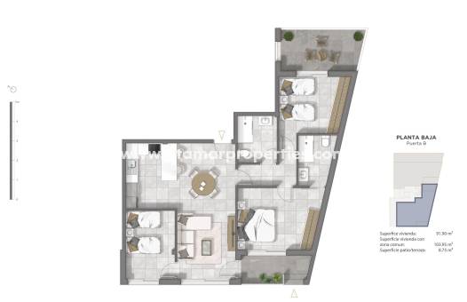  - Apartamento - Guardamar del Segura - Pueblo