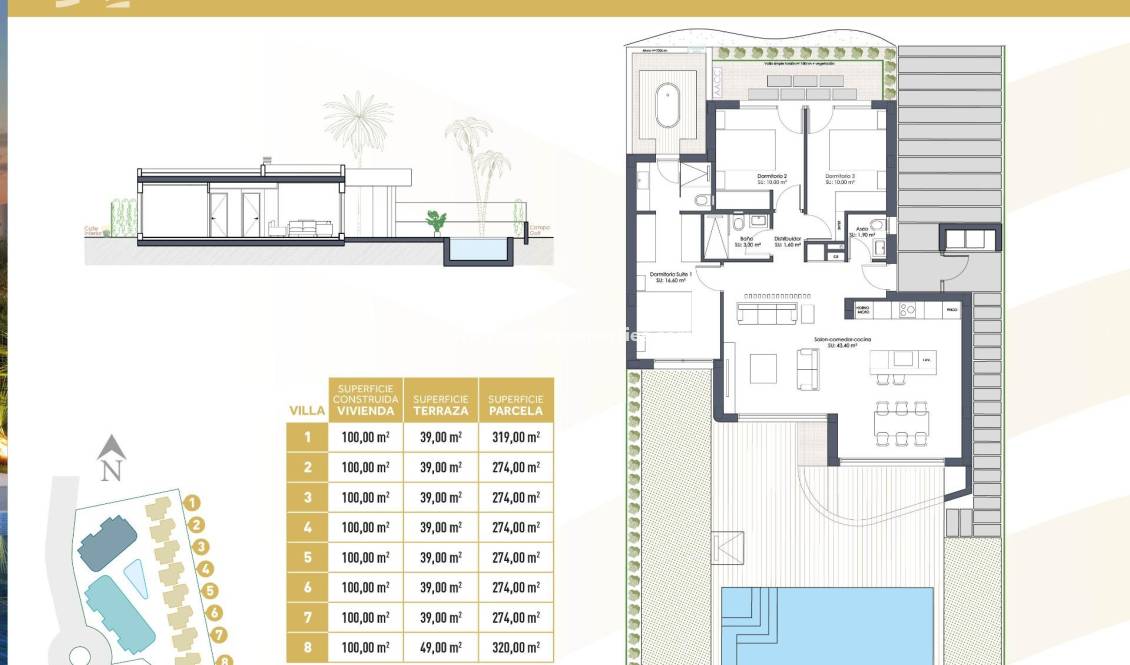  - Villa - Los Alcázares - Serena Golf