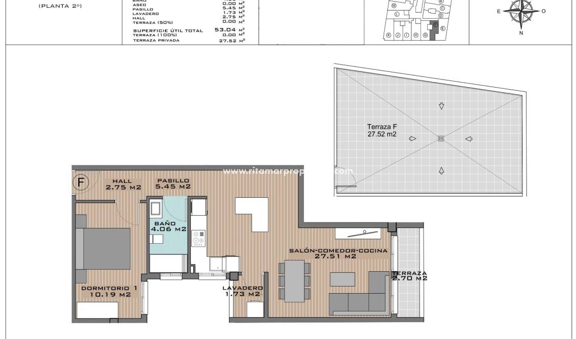  - Penthouse - Algorfa - Pueblo