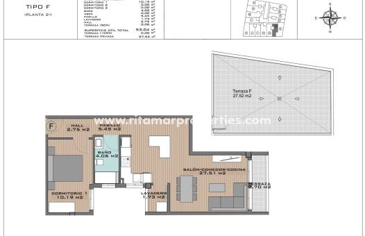  - Penthouse - Algorfa - Pueblo