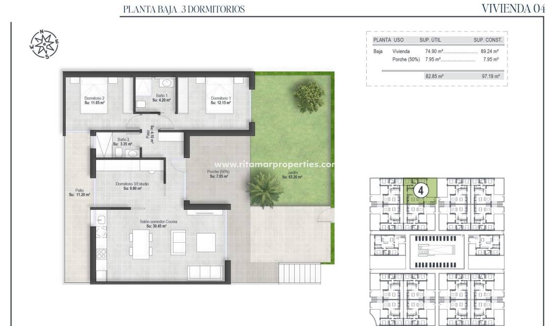  - Bungalow - Alhama De Murcia - Condado De Alhama Golf Resort