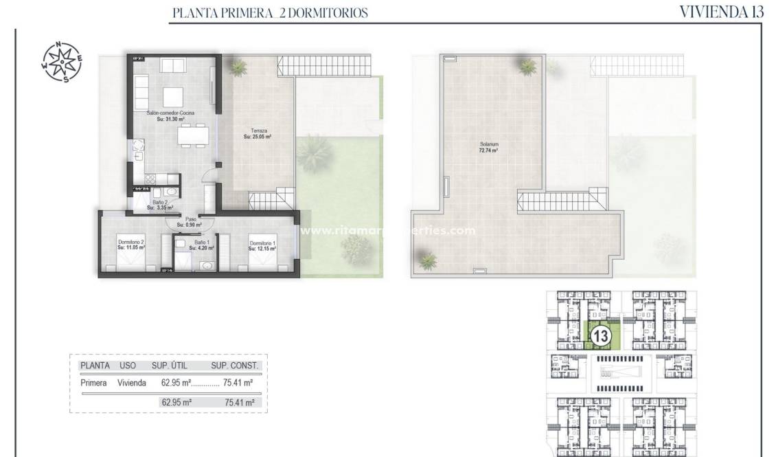  - Bungalow - Alhama De Murcia - Condado De Alhama Golf Resort
