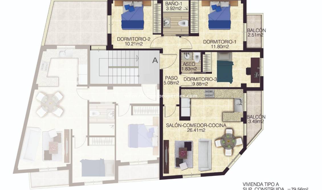  - Wohnung - Jacarilla - Comunidad Valenciana