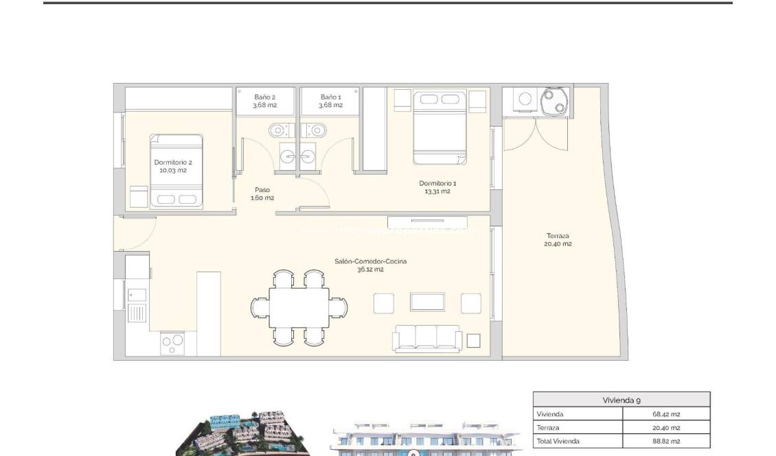 New build - Apartment - Finestrat  - Puig Campana Golf