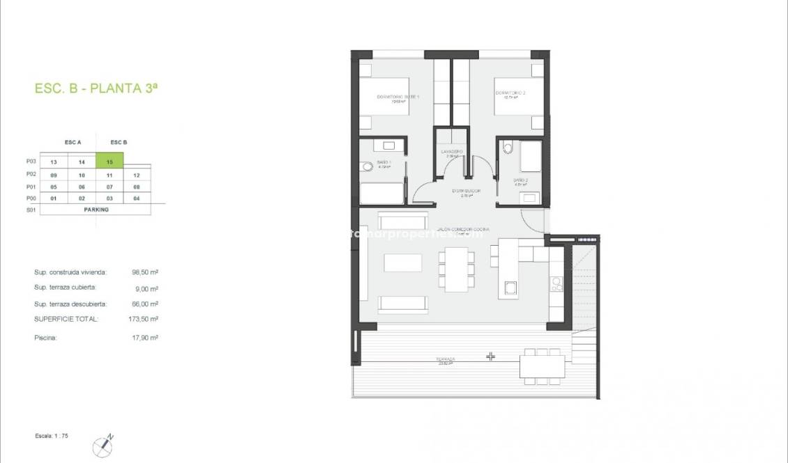  - Penthouse - Orihuela - Las Colinas Golf