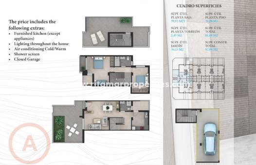 New build - Town House - La Manga del Mar Menor - La Manga