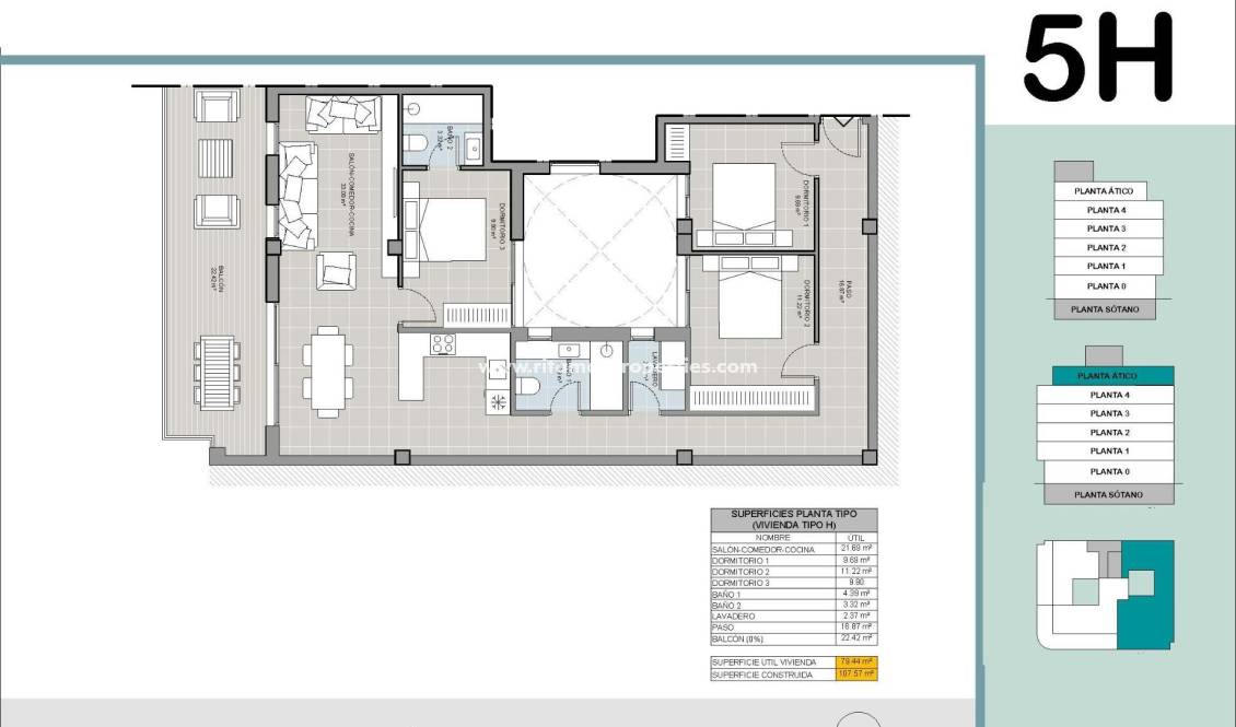 Obra Nueva - Penthouse - Torrevieja - El acequión