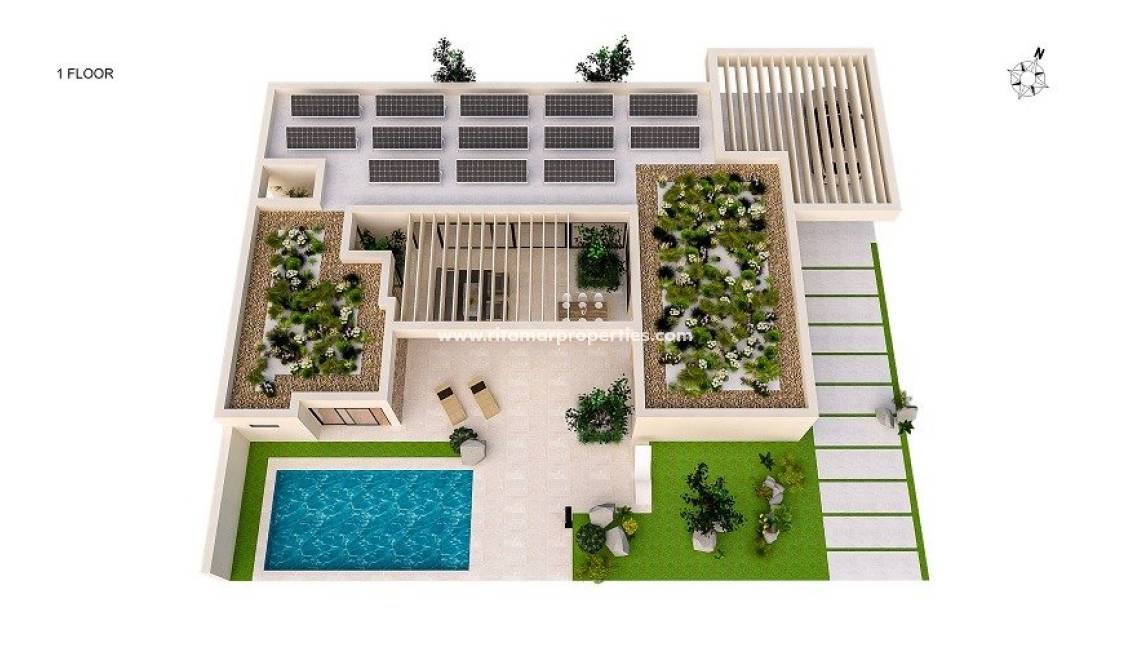 Obra Nueva - Villa - Baños y Mendigo - Altaona Golf