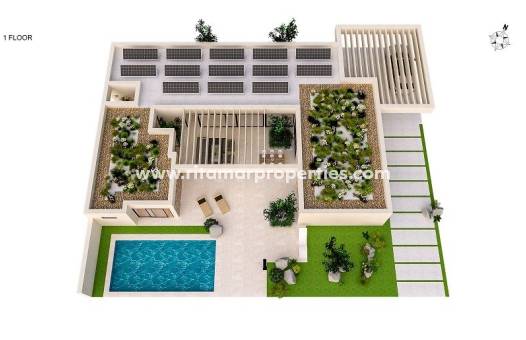 Obra Nueva - Villa - Baños y Mendigo - Altaona Golf
