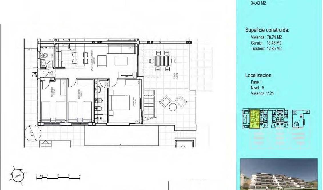 New build - Penthouse - Vera - Vera Playa