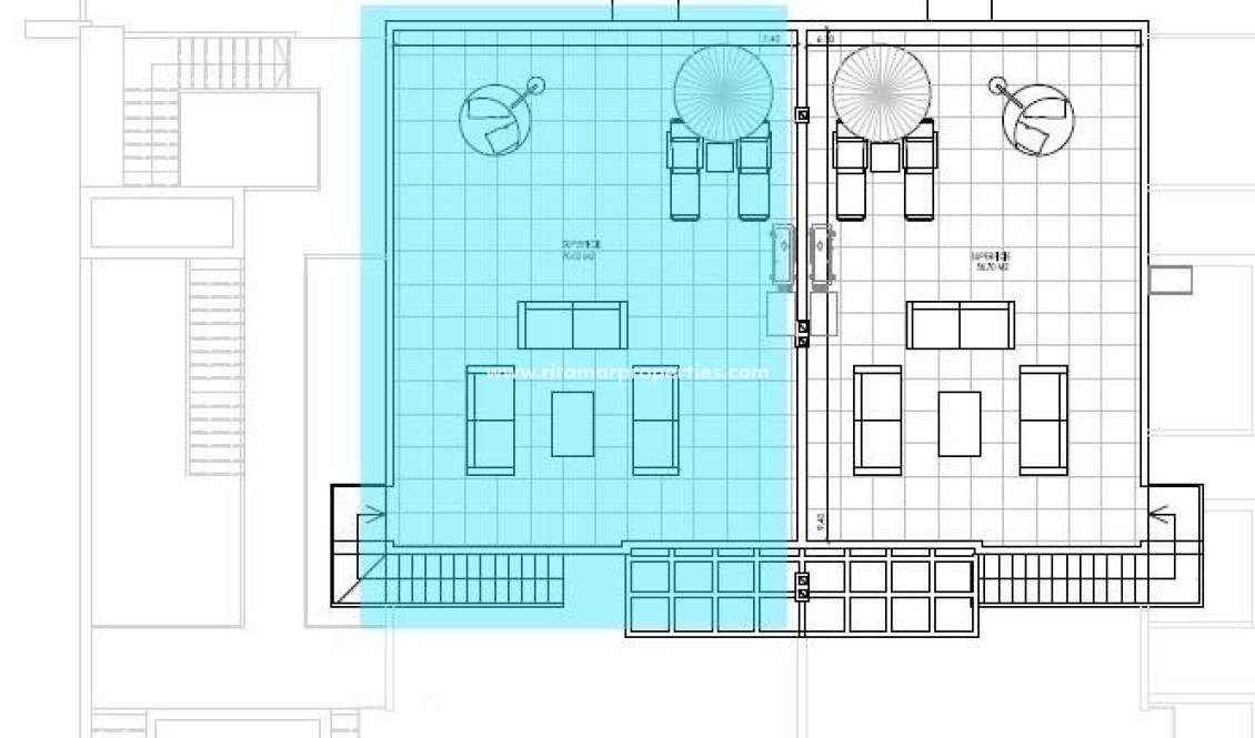 New build - Penthouse - Vera - Vera Playa