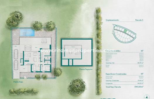 Neubau - Villa - Fuente Álamo - Hacienda Del Álamo Golf
