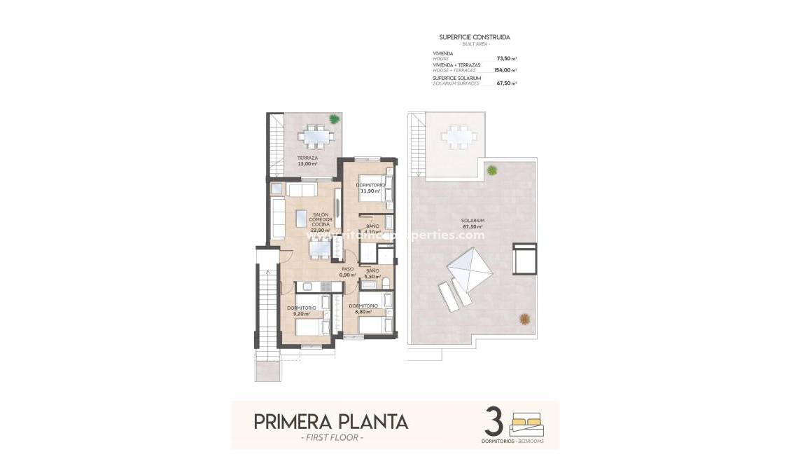 Neubau - Bungalow - San Miguel de Salinas - La Cañada