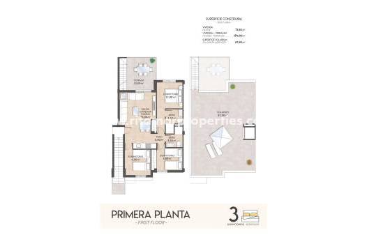 Neubau - Bungalow - San Miguel de Salinas - La Cañada