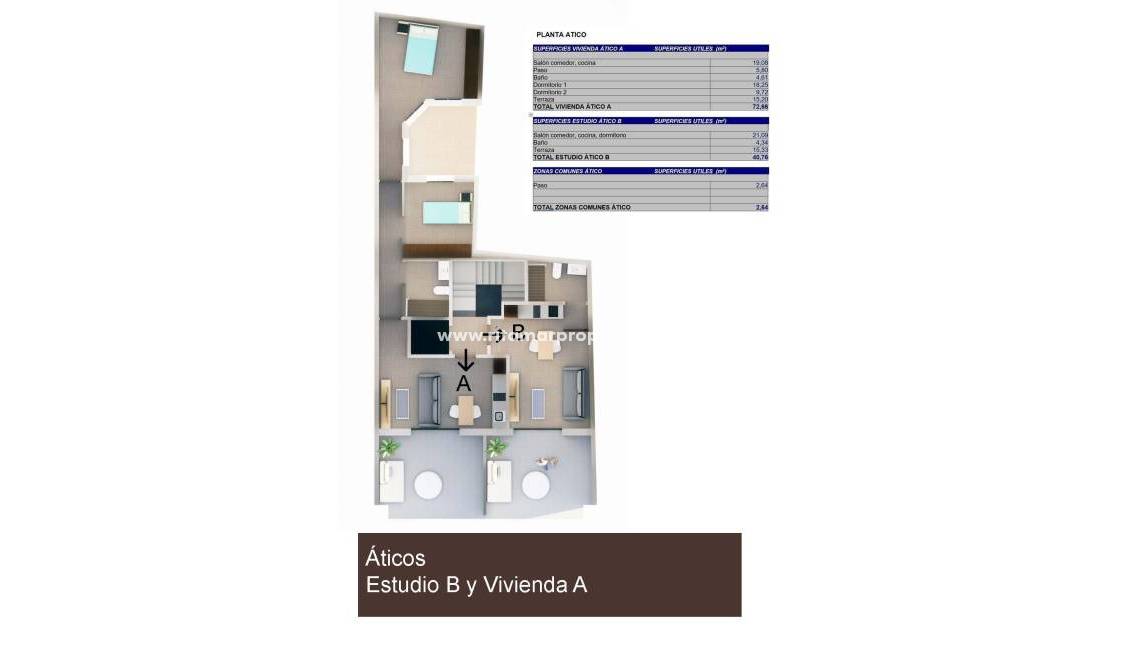 Neubau - Penthouse - Torrevieja - Centro