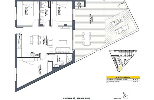 Neubau - Bungalow - San Fulgencio - Pueblo
