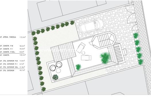 Neubau - Villa - San Fulgencio - El Oasis