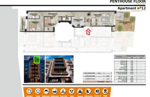 Neubau - Penthouse - Torrevieja - Playa de El Cura