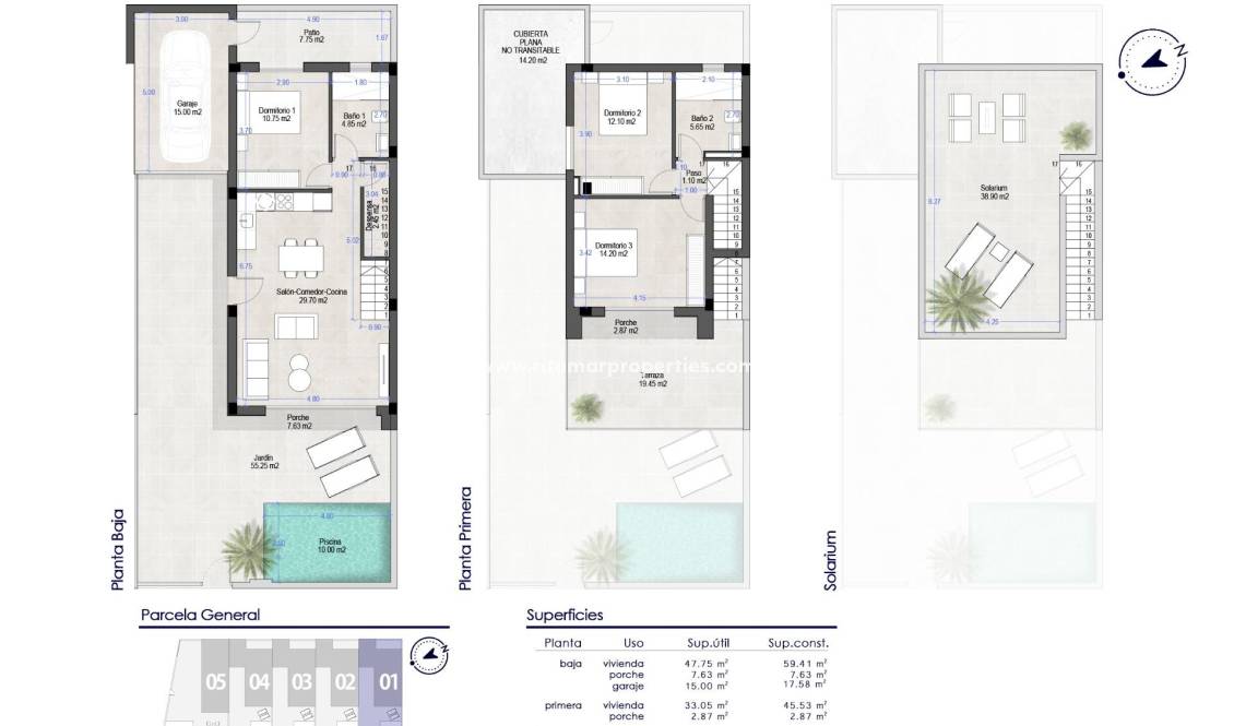 Neubau - Villa - San Pedro del Pinatar - Polideportivo