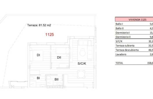 Neubau - Wohnung - San Miguel de Salinas - Pueblo