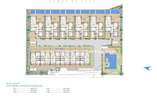 Neubau - Wohnung - Los Alcázares - Serena Golf