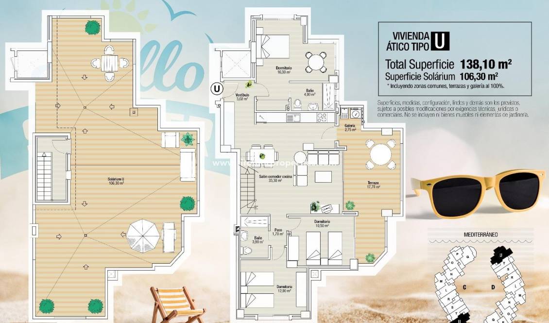 Neubau - Penthouse - La Manga del Mar Menor - La Manga