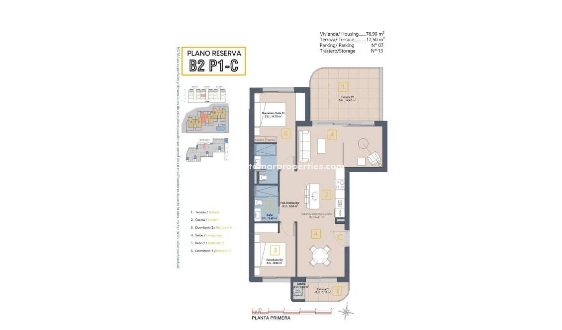 Neubau - Wohnung - Los Alcázares - Serena Golf