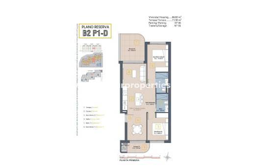 Neubau - Wohnung - Los Alcázares - Serena Golf