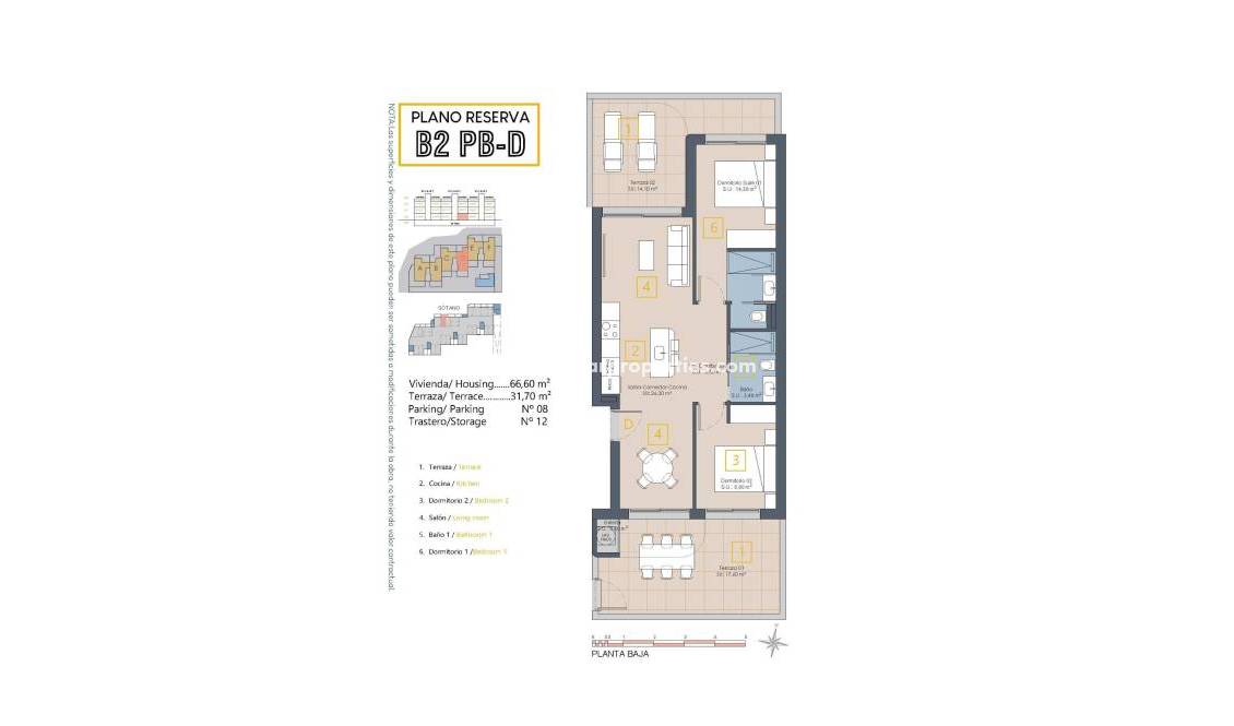 Neubau - Wohnung - Los Alcázares - Serena Golf