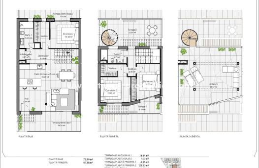 Neubau - Town House - Polop - PAU1