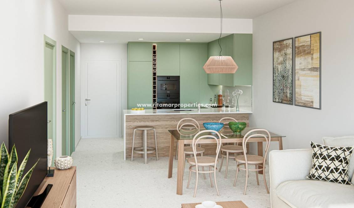 Neubau - Wohnung - Los Alcázares - Serena Golf