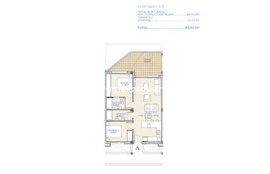 Neubau - Wohnung - Los Alcázares - Serena Golf