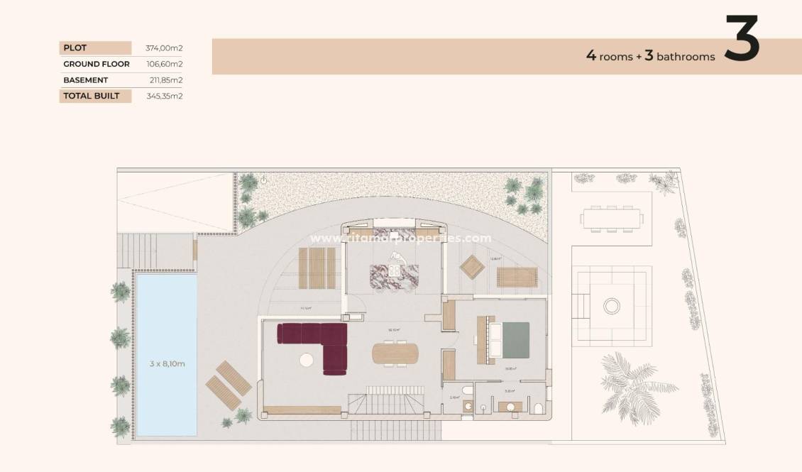Neubau - Villa - Algorfa - La Finca Golf