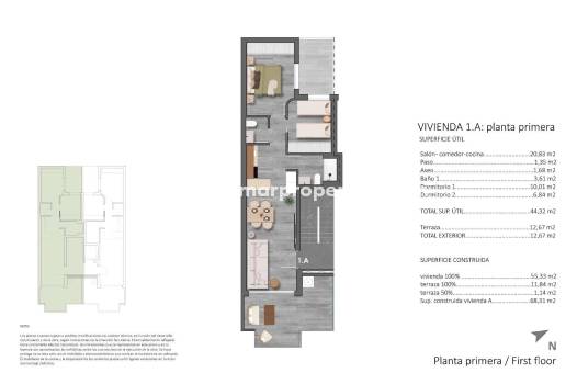  - Wohnung - Pilar de la Horadada - Torre De La Horadada