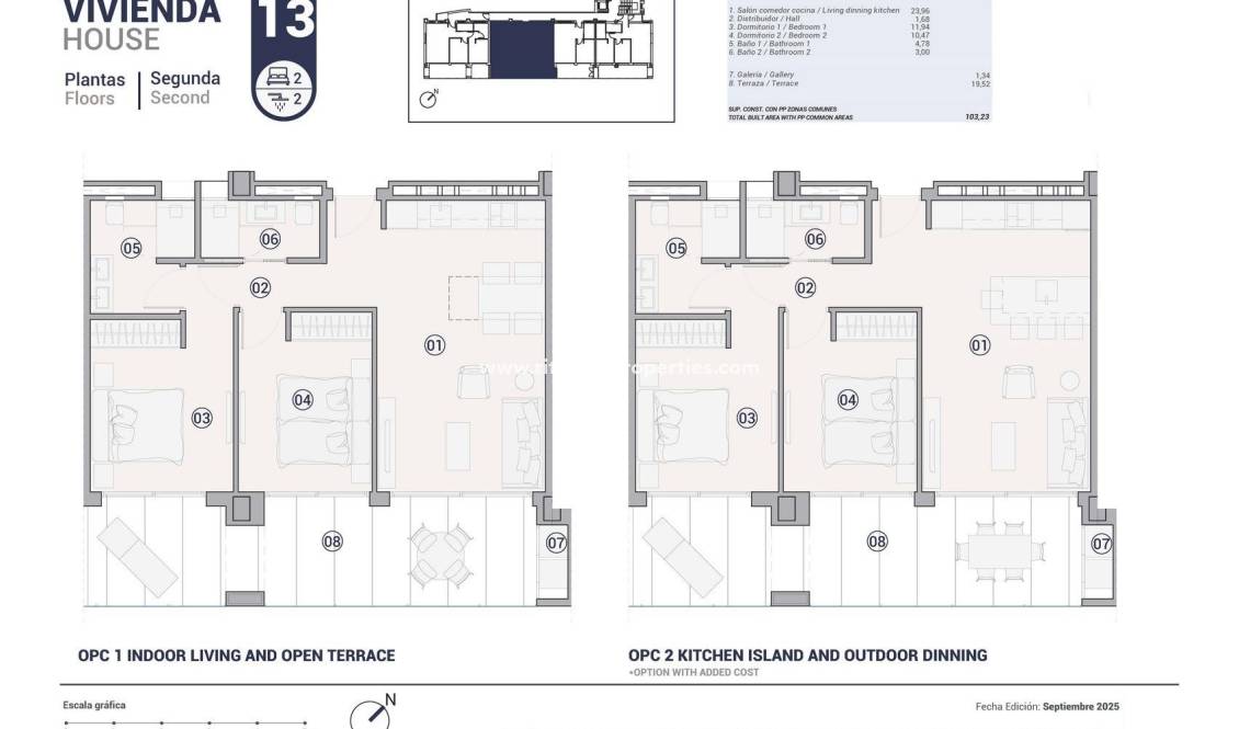  - Wohnung - Villajoyosa - Puntes del Moro