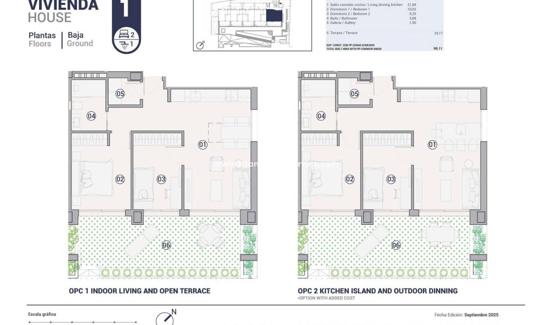  - Wohnung - Villajoyosa - Puntes del Moro