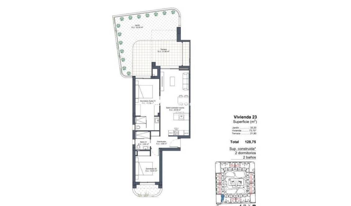 Neubau - Bungalow - Ciudad Quesada - Lo Marabú