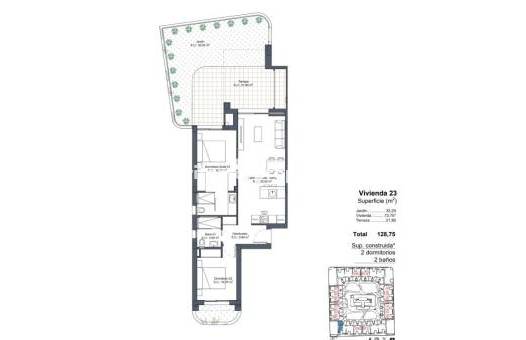 Neubau - Bungalow - Ciudad Quesada - Lo Marabú