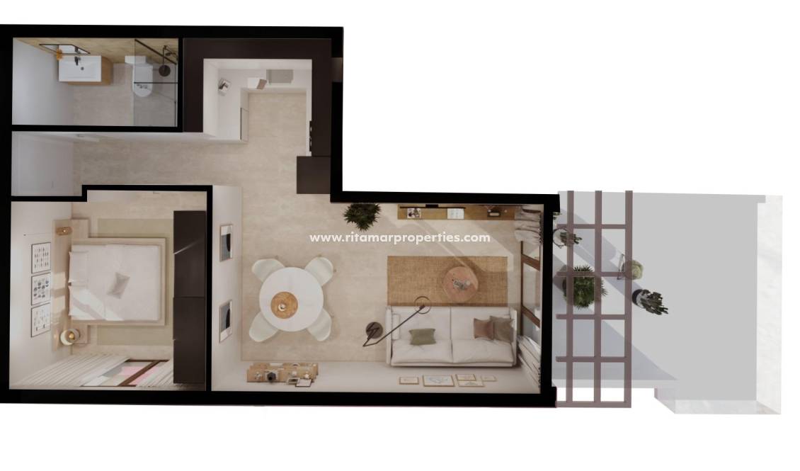  - Wohnung - Vera - Vera Playa