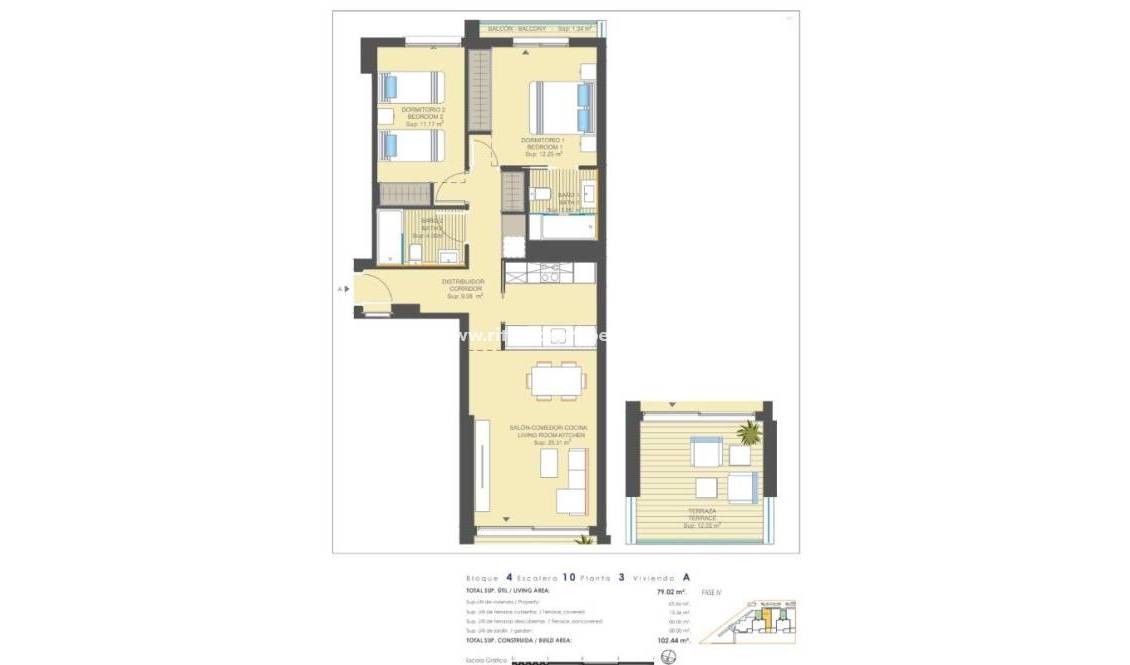  - Wohnung - Orihuela Costa - Campoamor