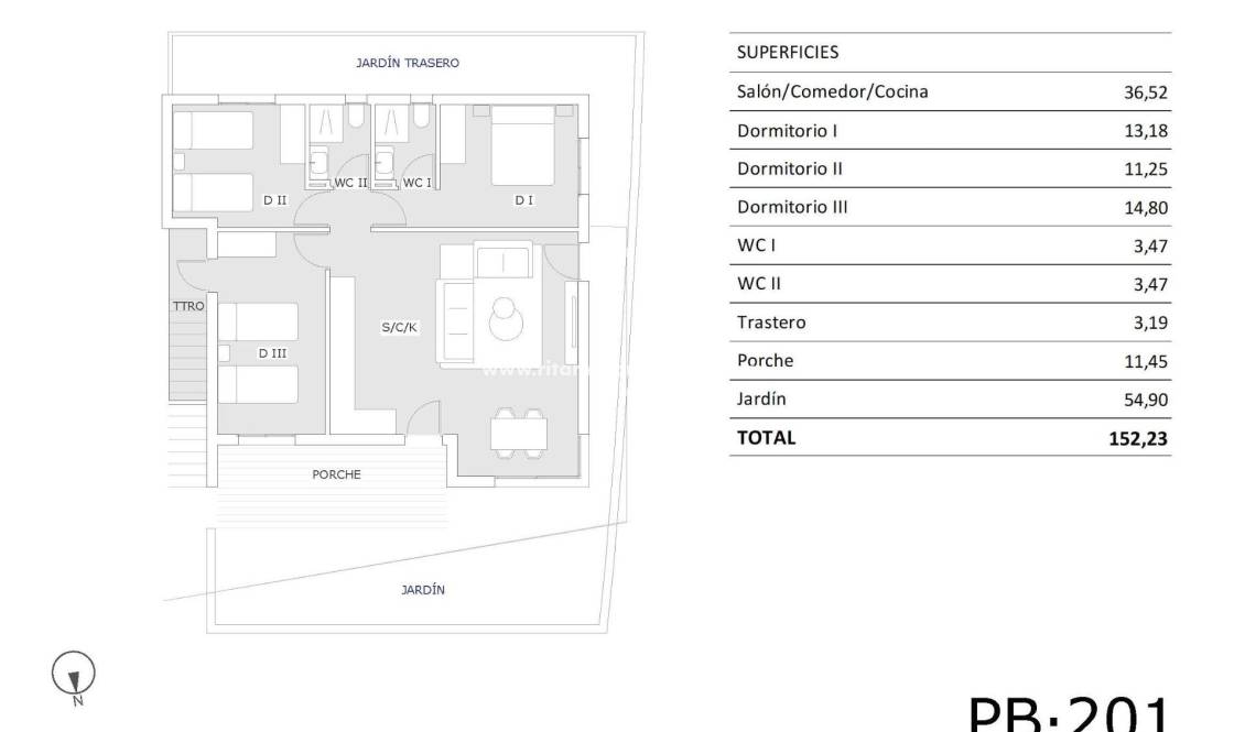 Neubau - Bungalow - San Miguel de Salinas - Pueblo