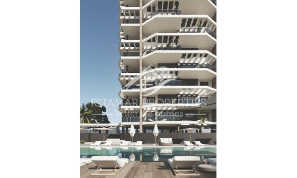 Nieuwbouw - Appartement - Calpe - Playa Cantal Roig