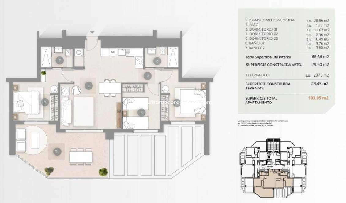  - Wohnung - Calpe - Playa Cantal Roig