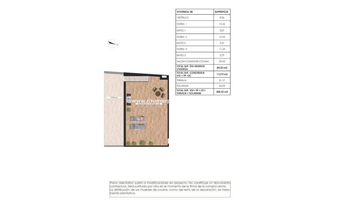  - Penthouse - Torrevieja - Parque de las Naciones