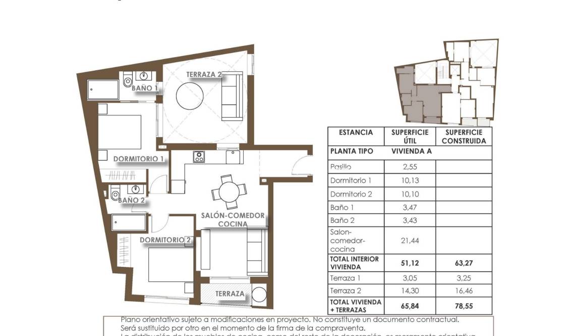  - Appartement - Torrevieja - Playa Del Cura