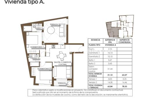  - Appartement - Torrevieja - Playa Del Cura