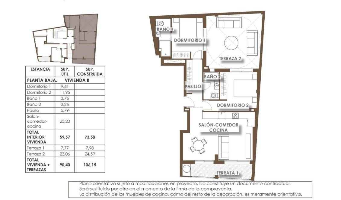  - Appartement - Torrevieja - Playa Del Cura