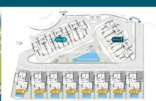 New build - Penthouse - Los Alcázares - Serena Golf