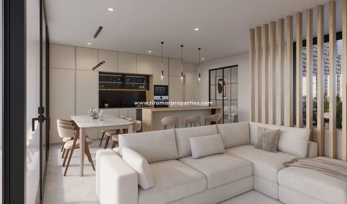 New build - Villa - Fuente Álamo - Hacienda Del Álamo Golf