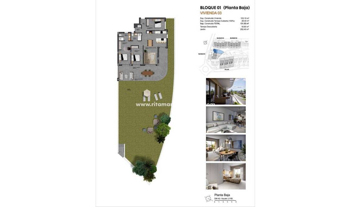  - Apartment - Finestrat  - Campana Garden